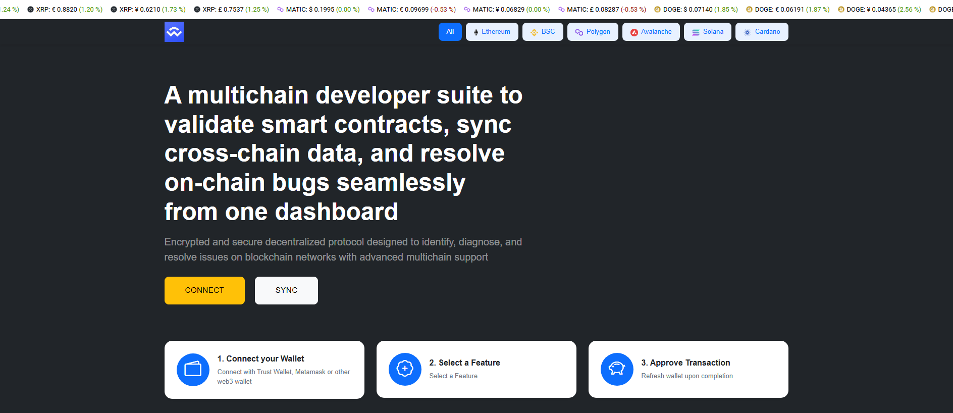 Stored capture of walletsconnectchain.web.app
