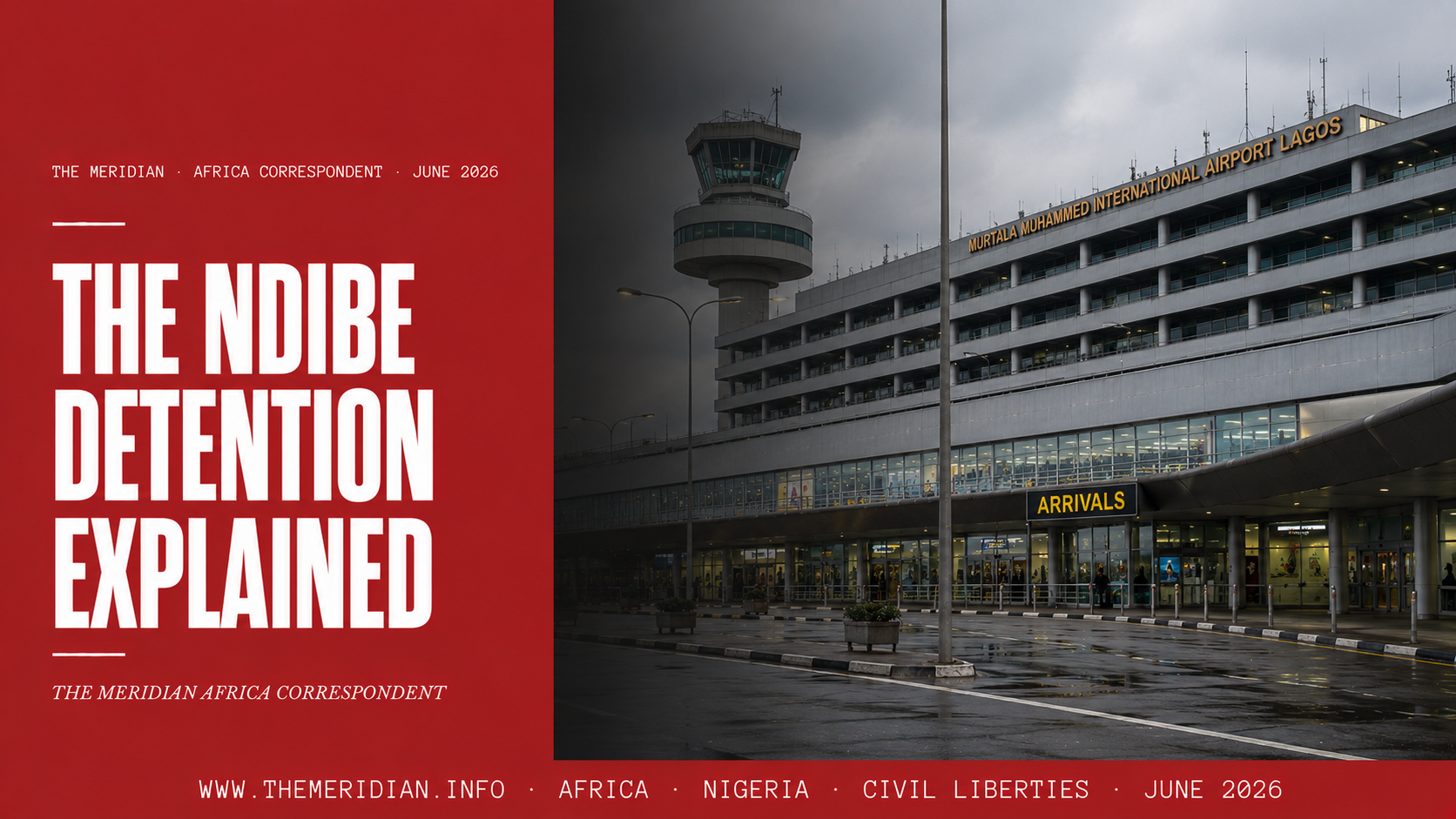 Prof Okey Ndibe DSS Lagos airport Nigeria 2026 The Meridian