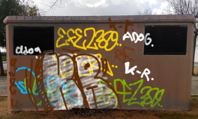 Graffiti artwork by Rickertos