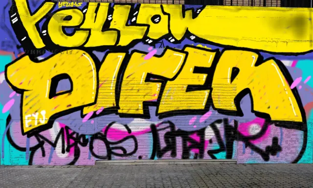 Graffiti artwork by difer