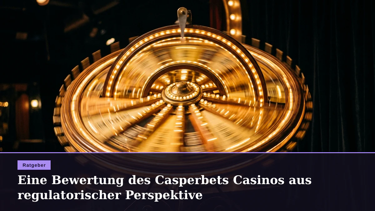 Eine Bewertung des Casperbets Casinos aus regulatorischer Perspektive