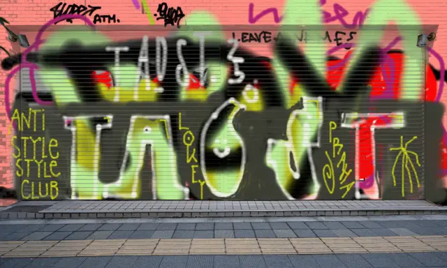 Graffiti artwork by taost