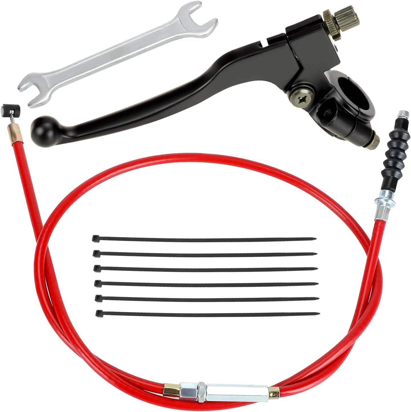 7/8'' Left Clutch Lever Handlebar and Clutch Cable Compatible with