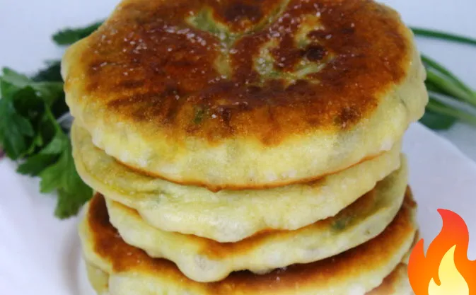 Постер Быстрые лепешки на кефире, с начинкой