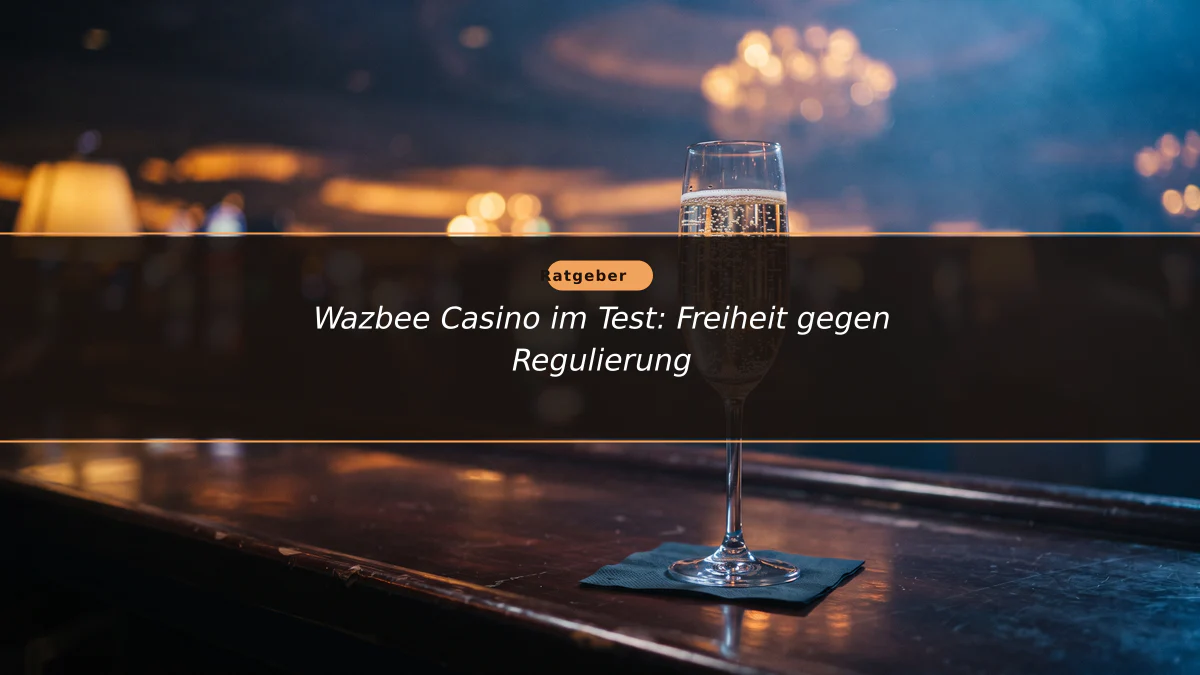 Wazbee Casino im Test: Freiheit gegen Regulierung