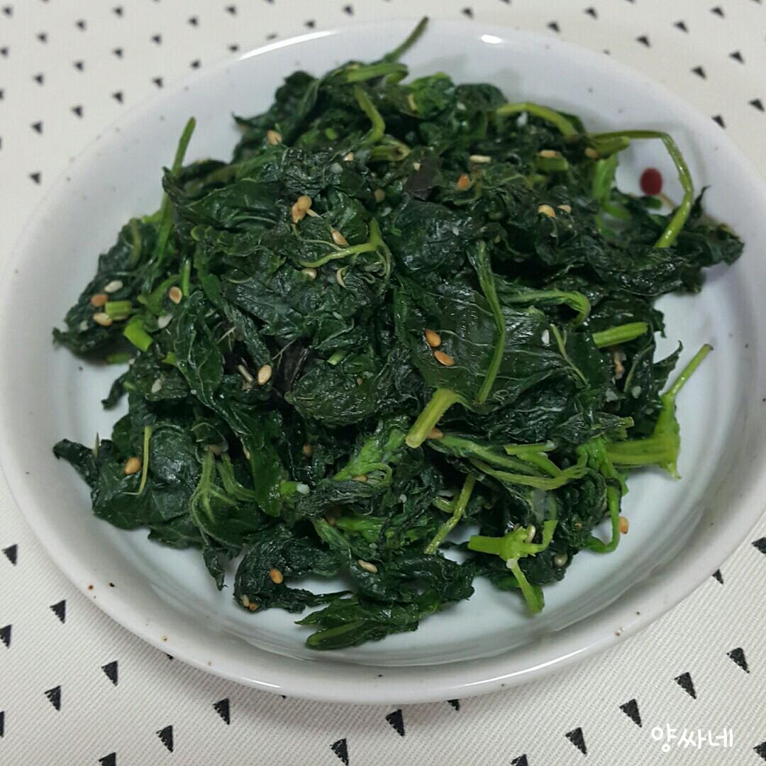 깻잎순볶음 만들기