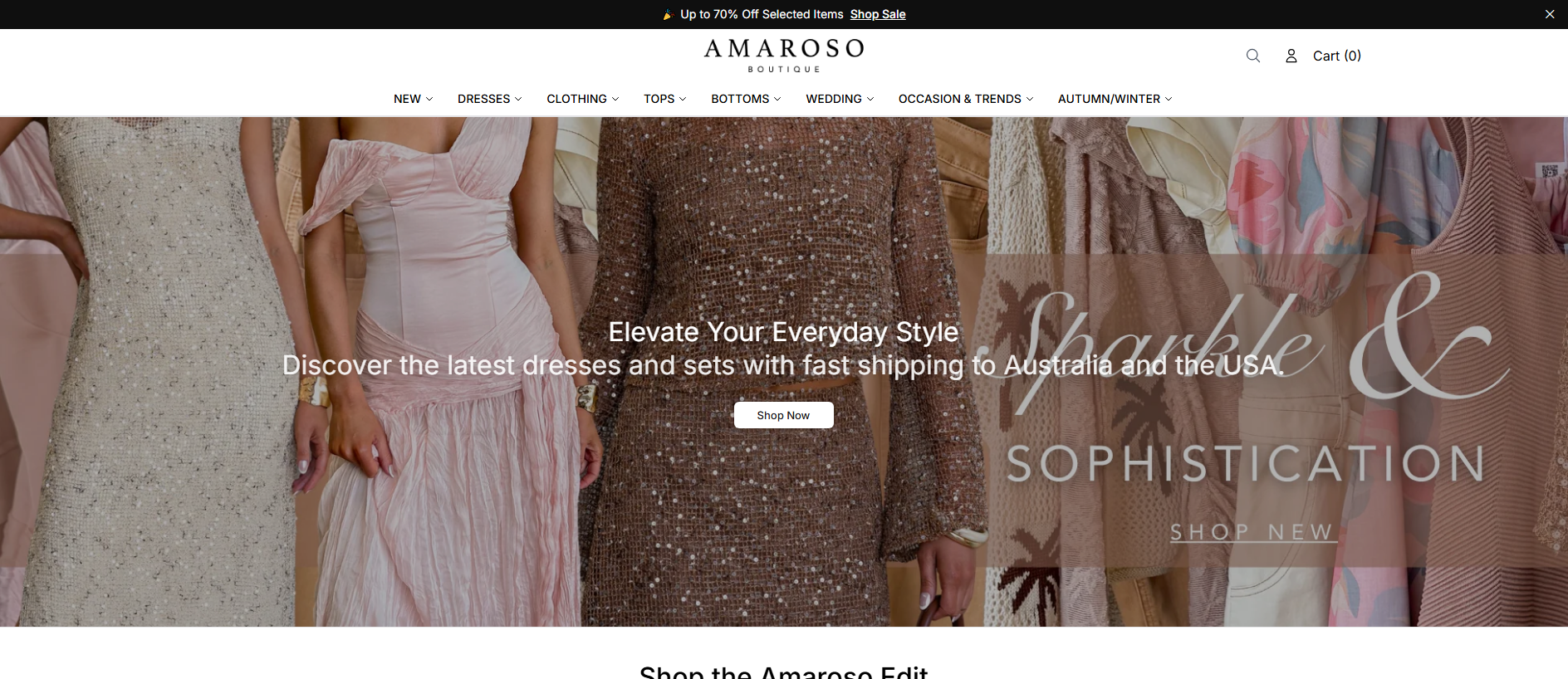 Stored capture of amarosoboutiquehq.shop