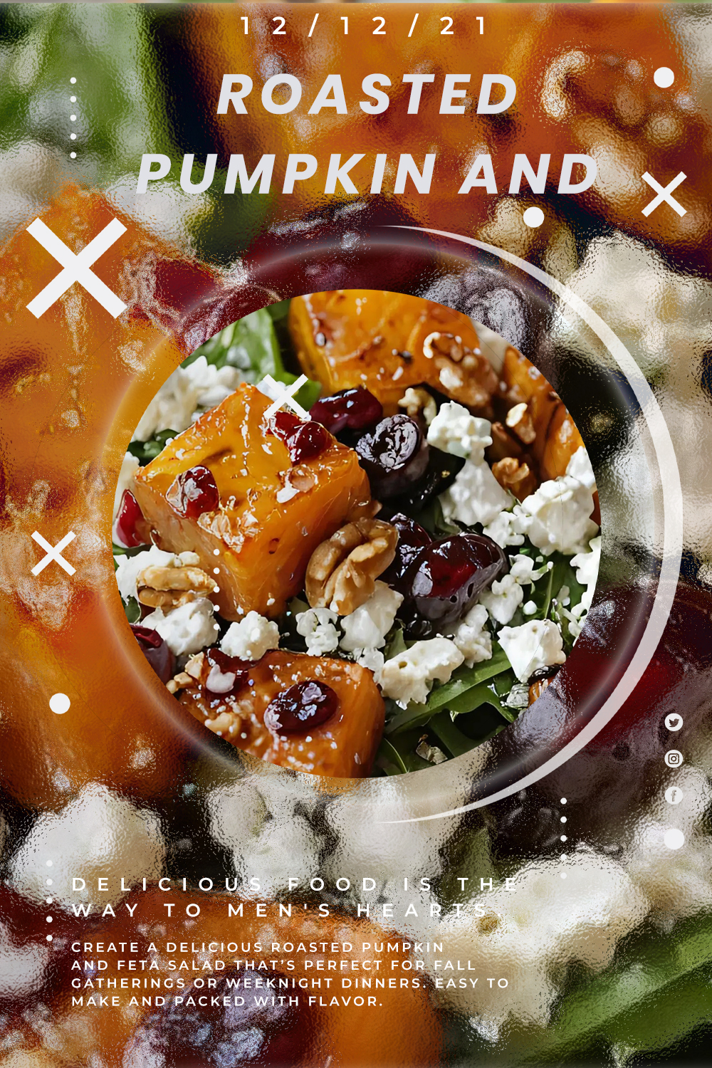 Roasted Pumpkin and Feta Salad Recipe