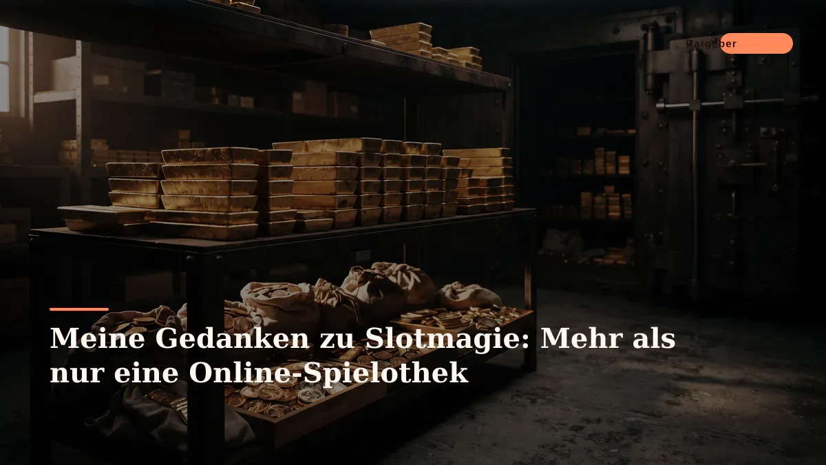 Meine Gedanken zu Slotmagie: Mehr als nur eine Online-Spielothek