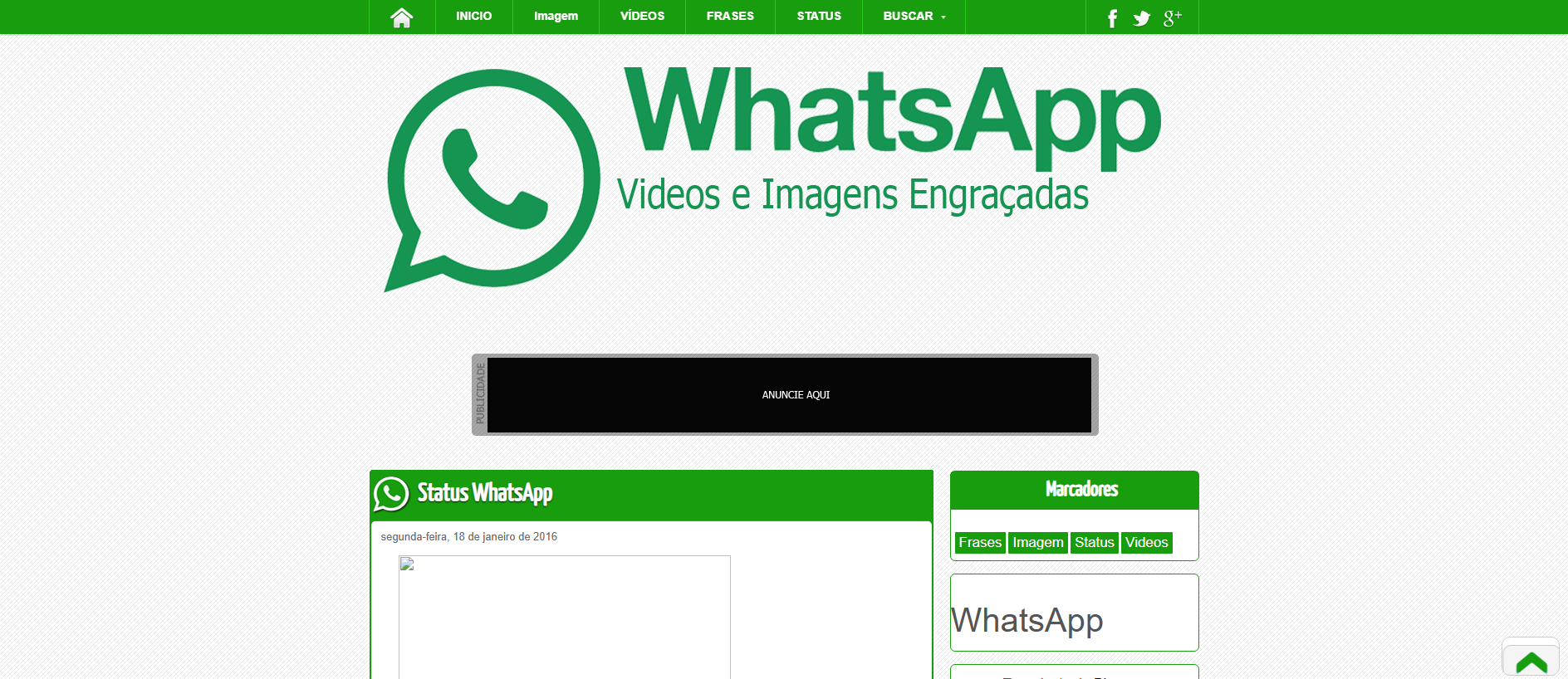 Stored capture of whatsappzoeiras.blogspot.com