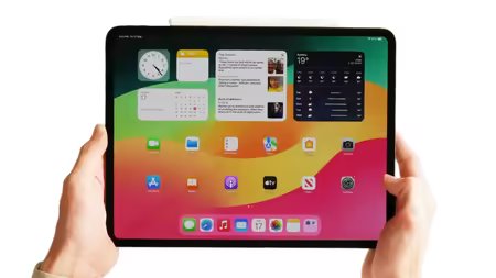 iPad Pro M4のUI画面