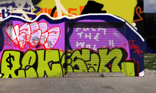 Graffiti artwork by senartolai