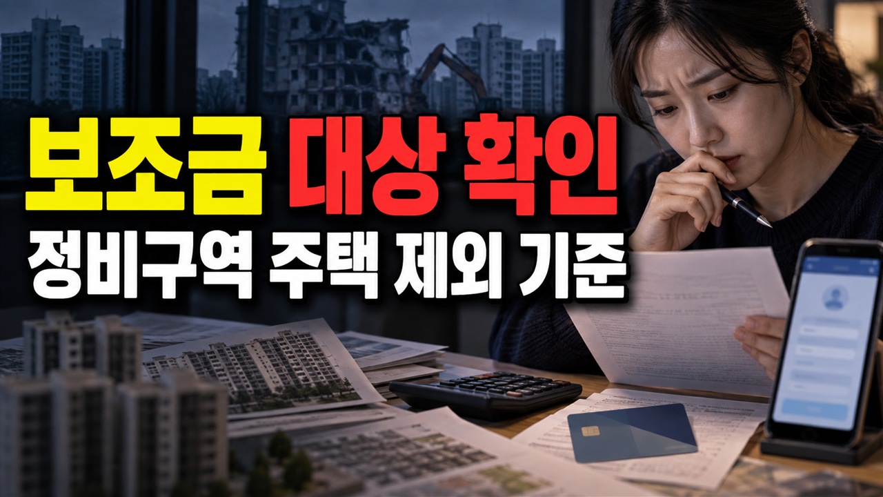 정비구역 주택은 왜 제외될까? 안양 녹색건축물 보조금 대상 기준 관련 핵심 정보를 상징적으로 보여주는 썸네일 이미지