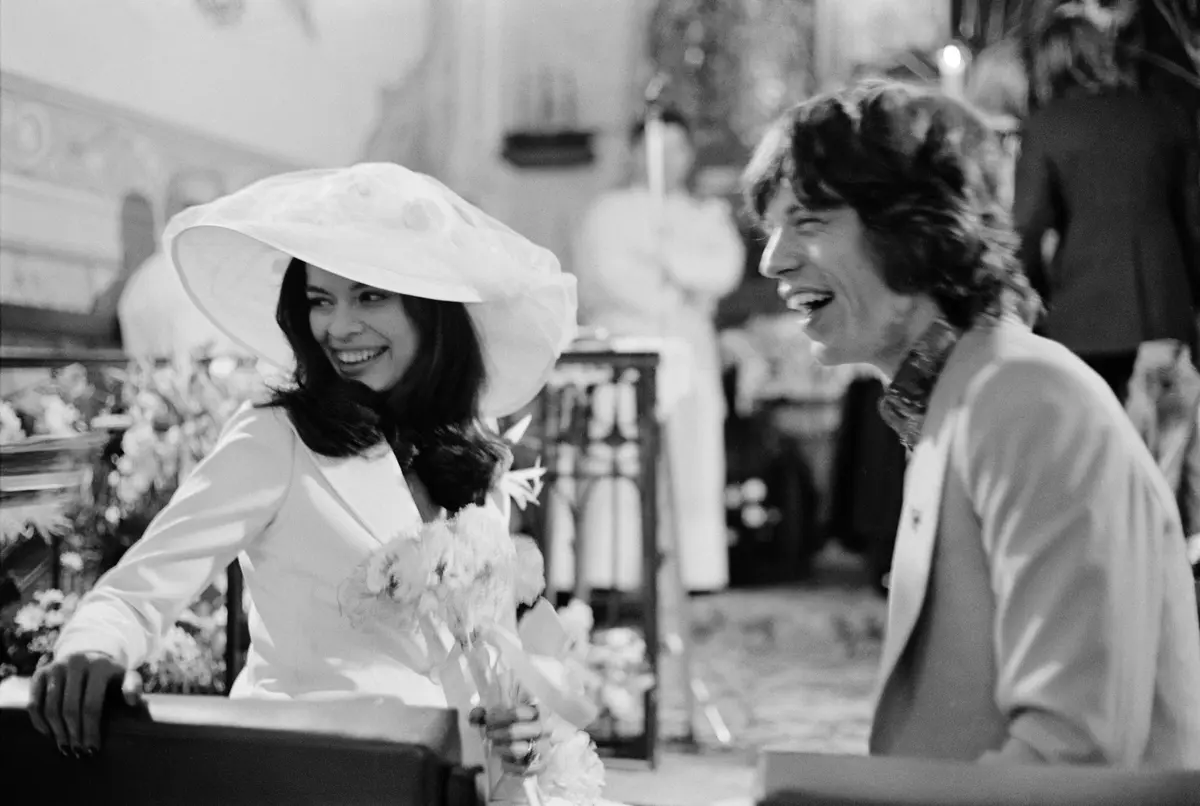 Bianca Jagger’s Unconventional Wedding Look