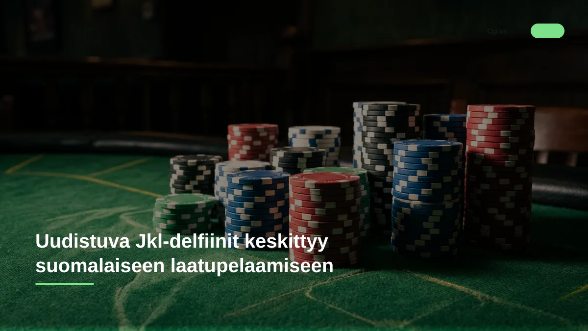 Uudistuva Jkl-delfiinit keskittyy suomalaiseen laatupelaamiseen