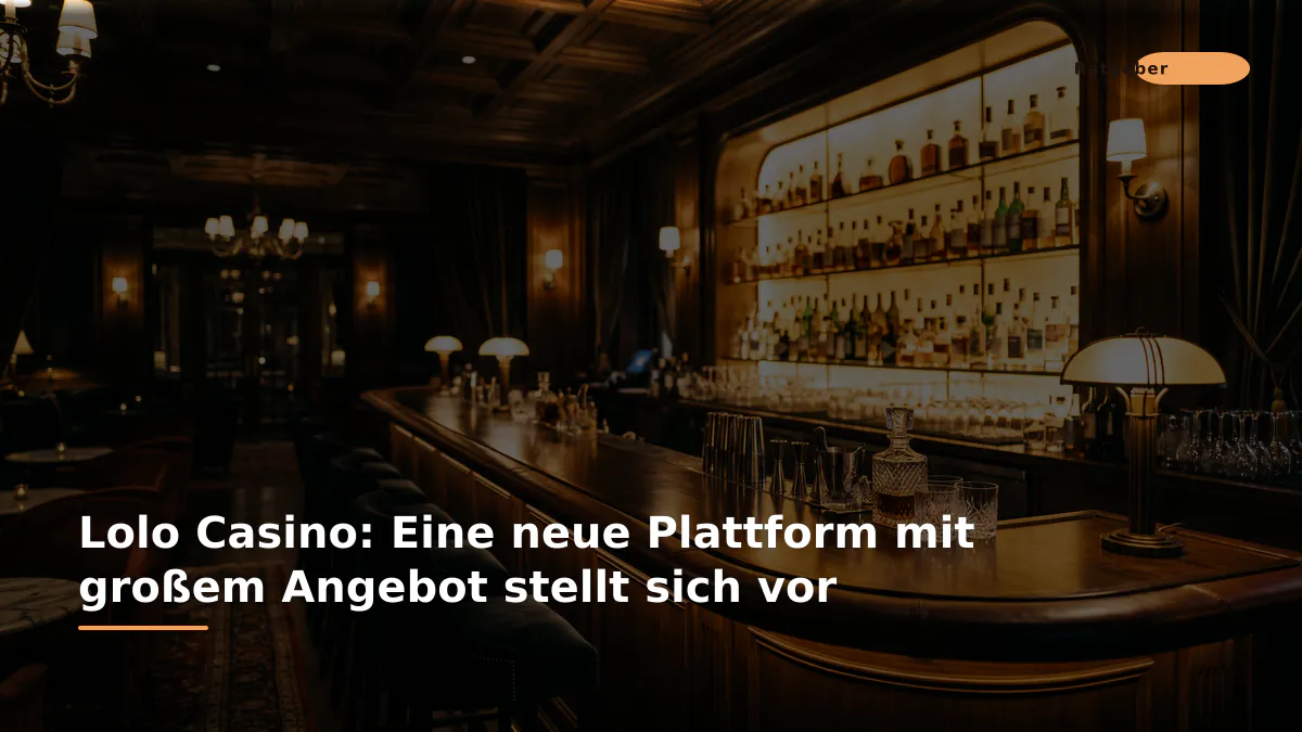 Lolo Casino: Eine neue Plattform mit großem Angebot stellt sich vor