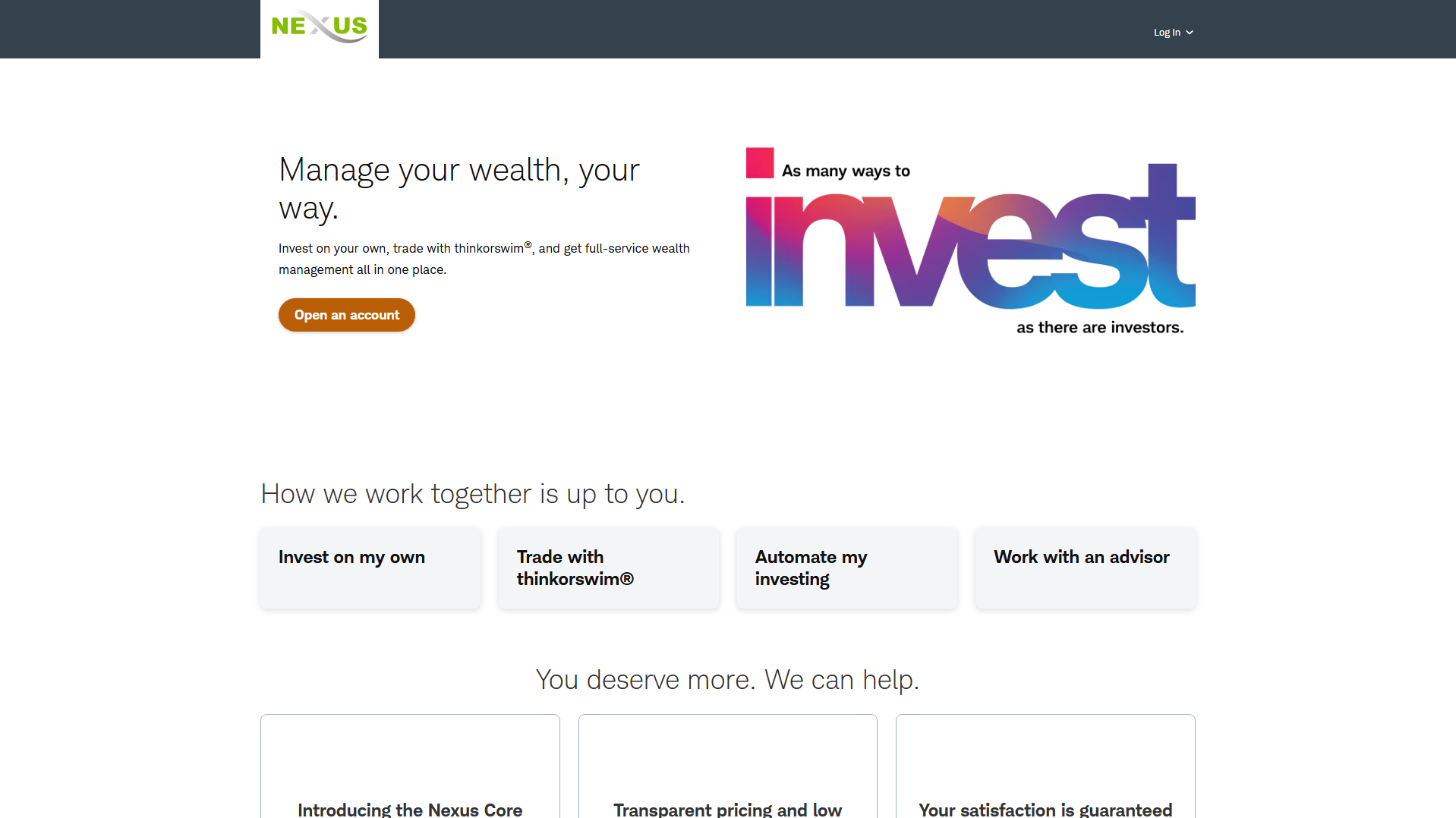 Screenshot of nexussbyte.com