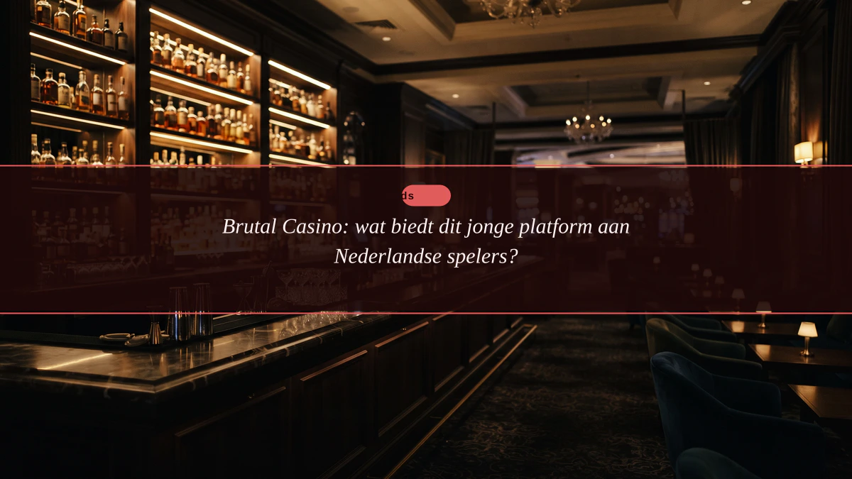 Brutal Casino: wat biedt dit jonge platform aan Nederlandse spelers?