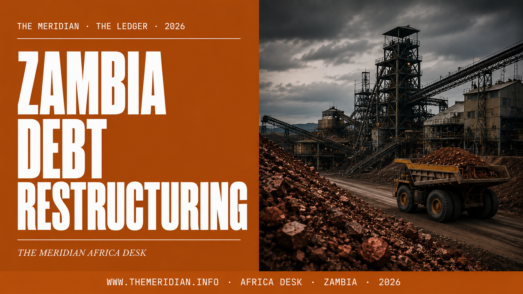 Zambia's Debt Restructuring 2026 -- Assessing Fiscal Sustainability Two Years On -- The Meridian Africa Desk