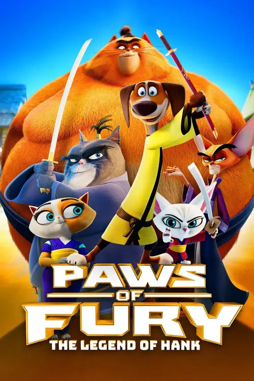 Jak Zostałem Samurajem / Paws Of Fury The Legend Of Hank (2022) 1080p.WEB-DL.H264.AC3.2.0.BP007 | Dubbing PL