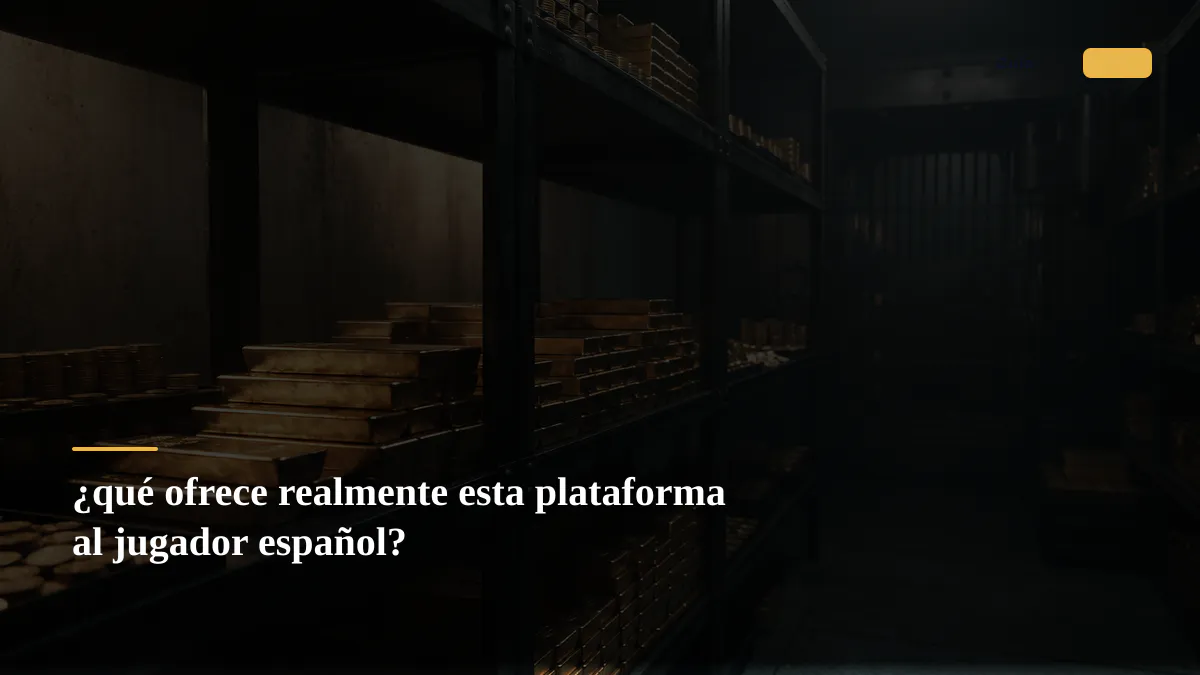 ¿qué ofrece realmente esta plataforma al jugador español?