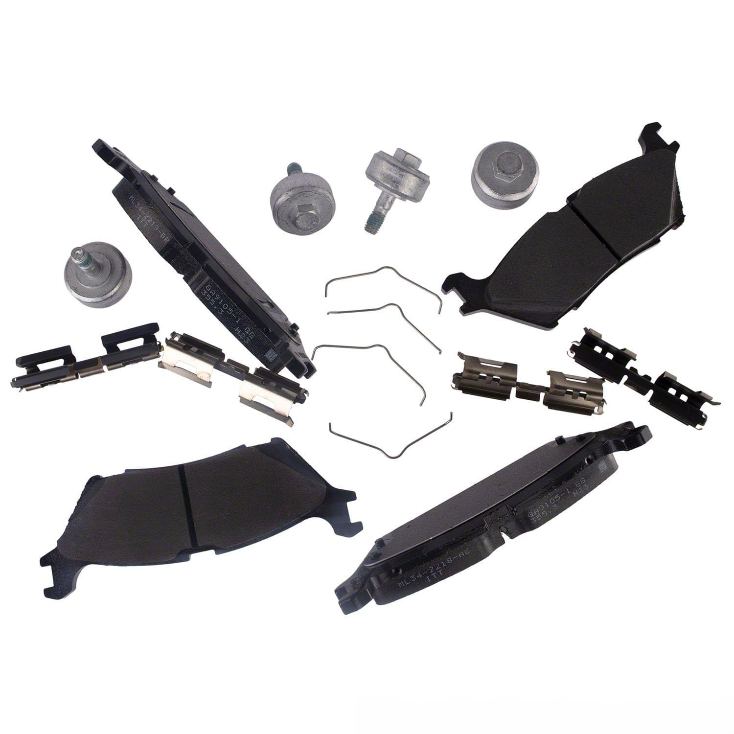 MOTORCRAFT Rear Brake Pads for Ford F-150 2021-2025 BRF2032