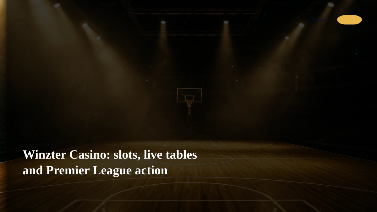 Winzter Casino: slots, live tables and Premier League action