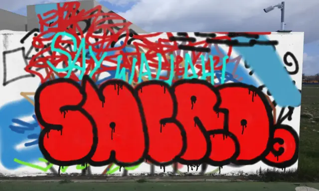 Graffiti artwork by H812
