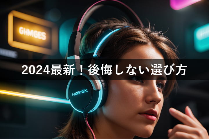 【2024年最新】最強ゲーミングヘッドセット4選!後悔しない選び方