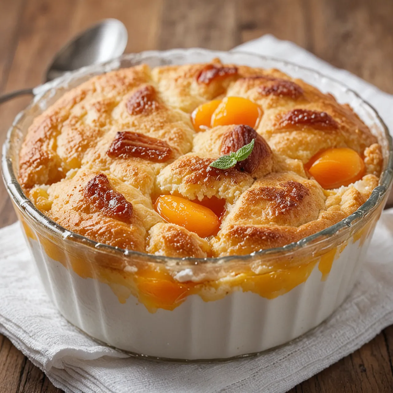 Apricot Cobbler - Sweet, Juicy & Irresistibly Comforting