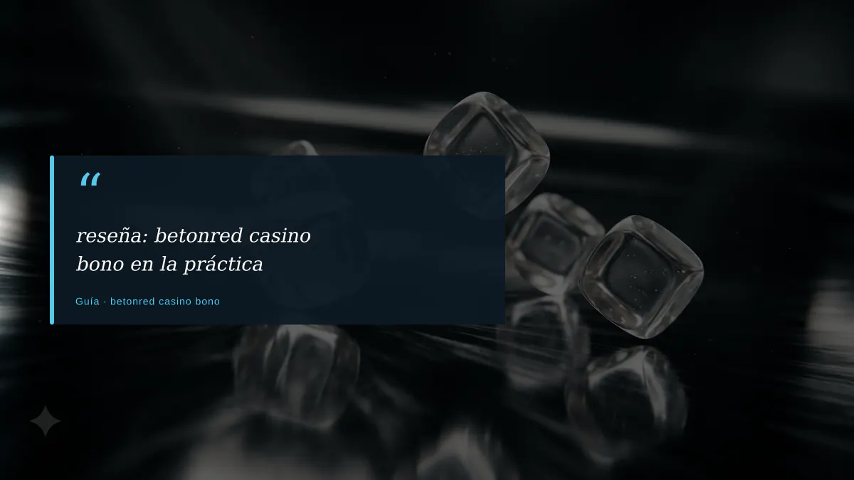 reseña: betonred casino bono en la práctica
