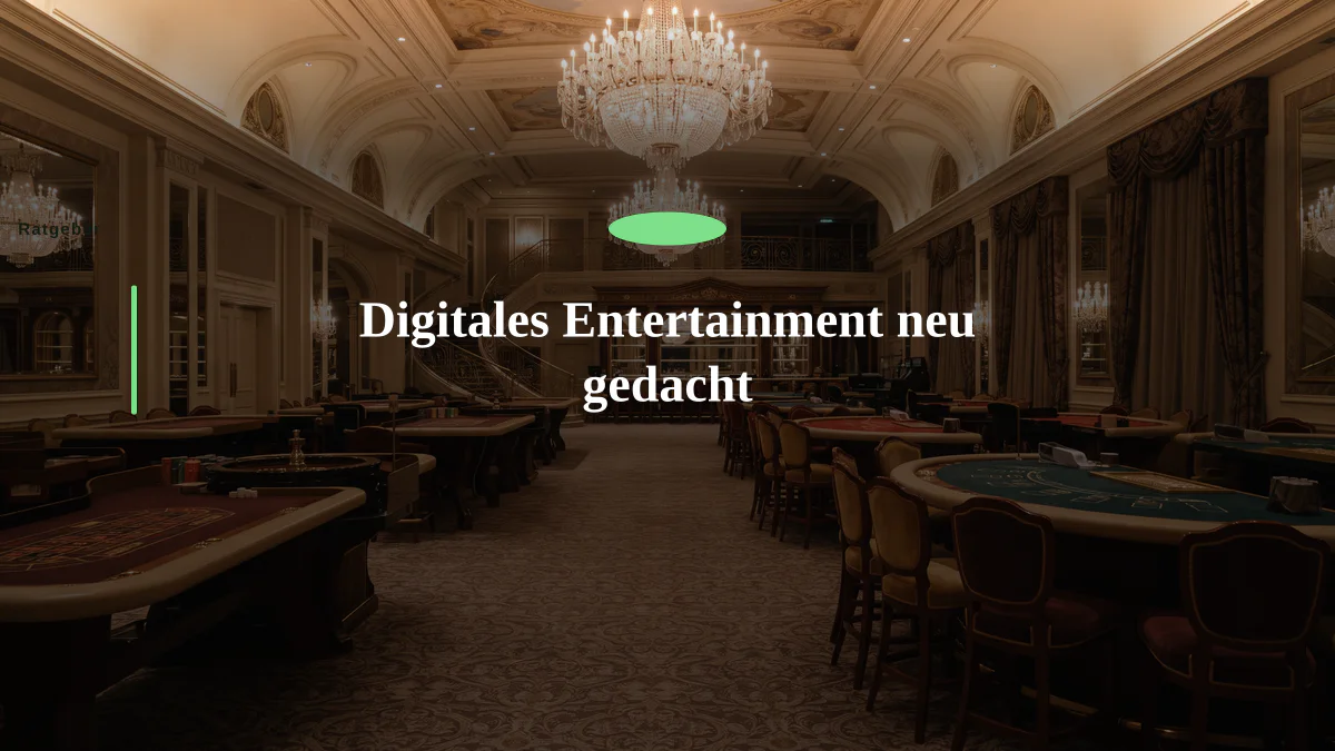 Digitales Entertainment neu gedacht