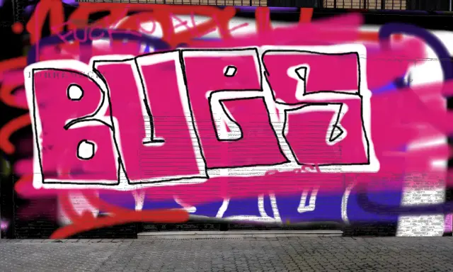 Graffiti artwork by bues