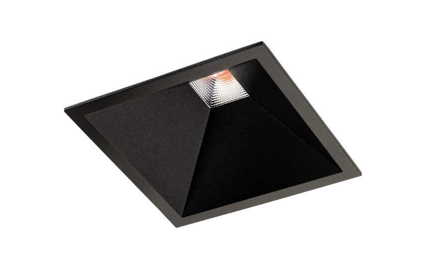 Spot LED Soft Square 17 W 3000 K 60° – Noir