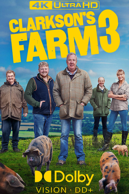 Clarkson's Farm S3, 4K, COVER, POSTER, BOX, ART