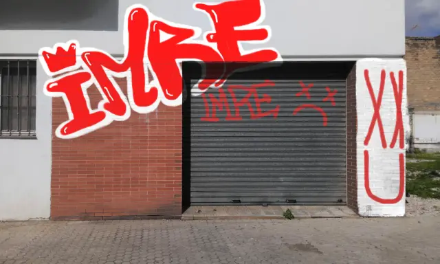 Graffiti artwork by imre