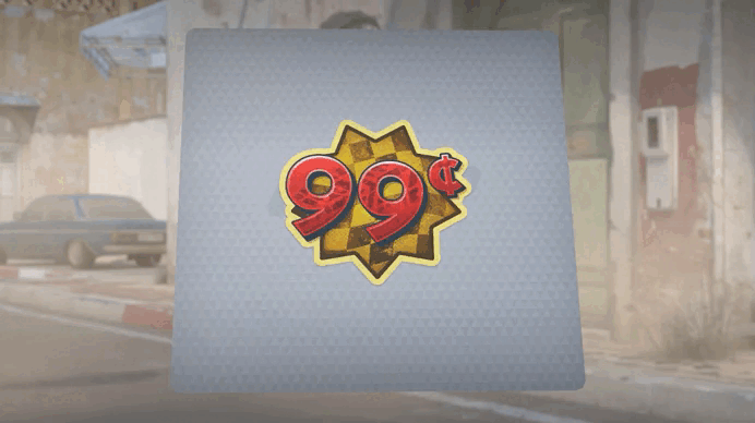 Steam Workshop::Sticker | 99 cents (Paper) V2
