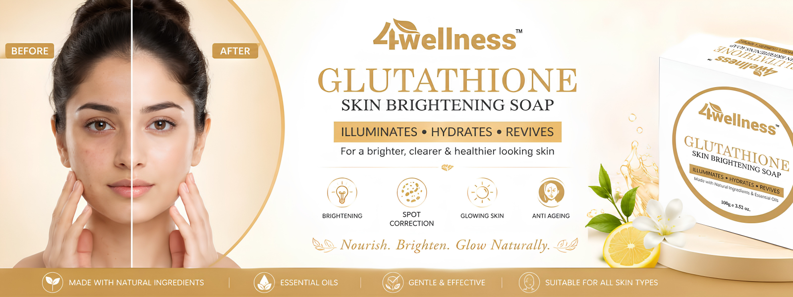 Glutathione Skin Brightening Soap
