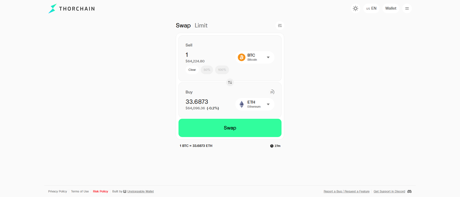 Stored capture of swap.thorcahin.org