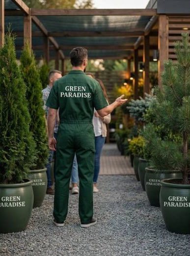 Посадка растений на участке — Green Paradise