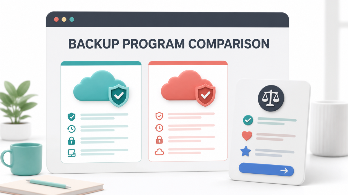 IDrive vs Backblaze affiliate program comparison for backup creators