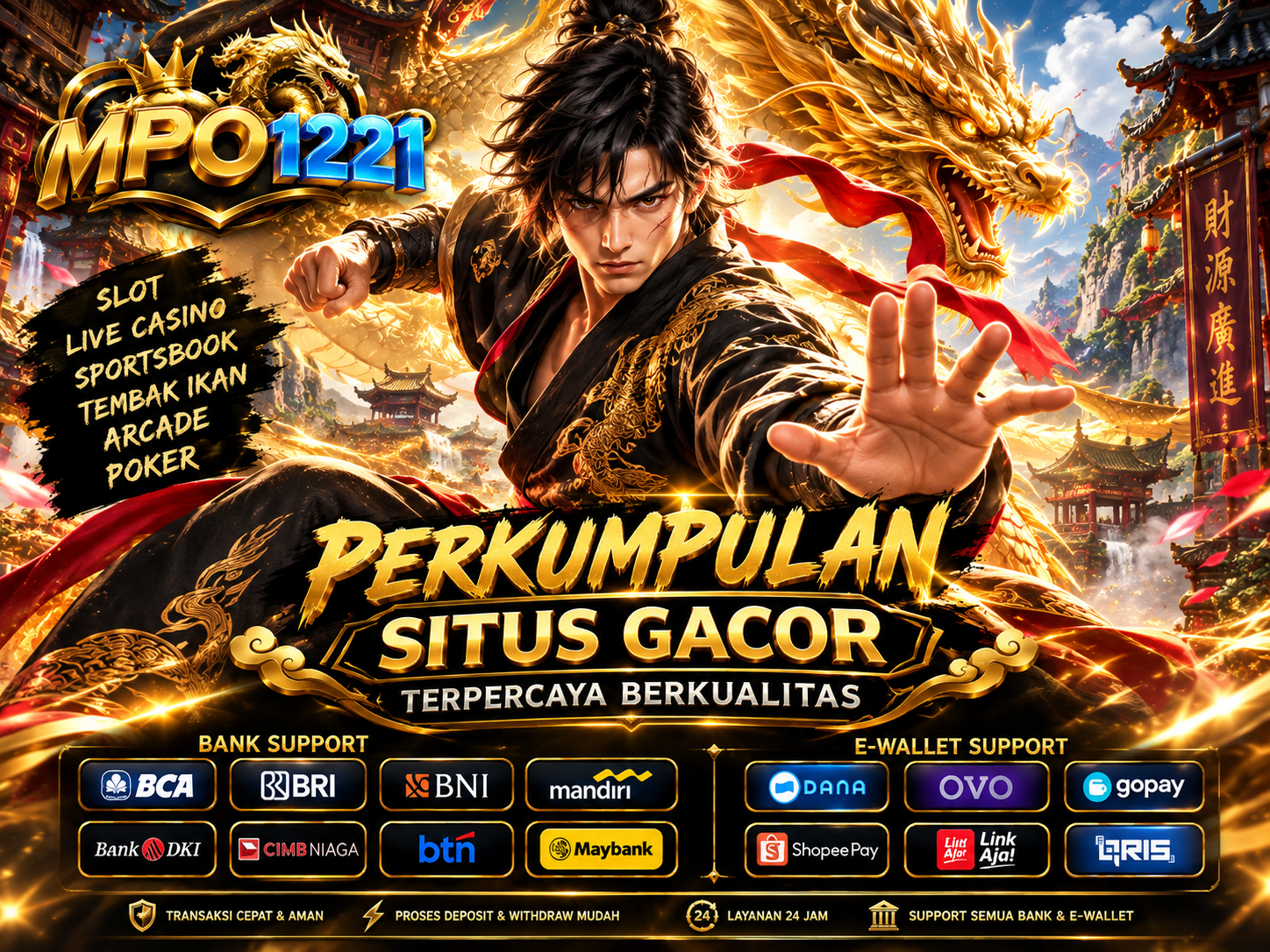 Promo top up deposit MPO1221 1