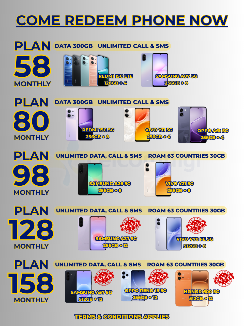 Pakej Telefon Percuma