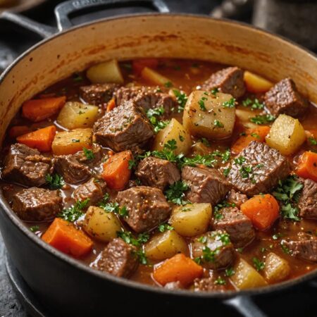 Easy Beef Stew Recipe – Comforting & Tender