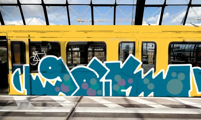 Graffiti artwork by Bab