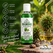 OLEO CAPILAR E CORPORAL 120ML MAMONA - KOSNATTUS - foto 4