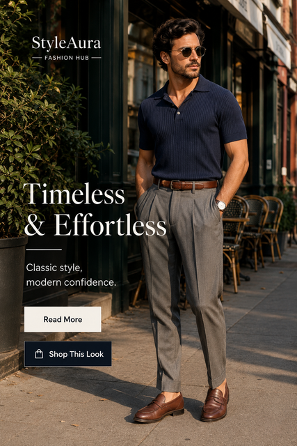 Seasonal smart casual outfits