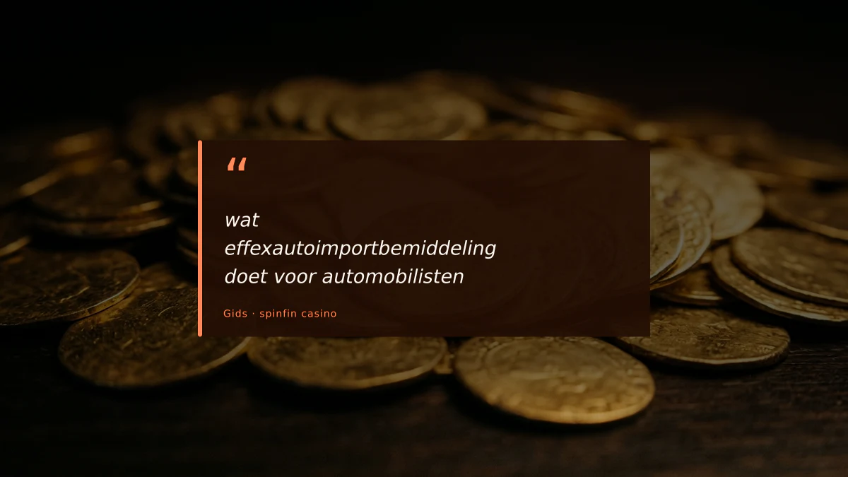 wat effexautoimportbemiddeling doet voor automobilisten