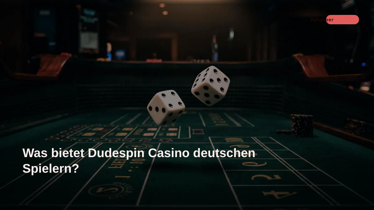 Was bietet Dudespin Casino deutschen Spielern?
