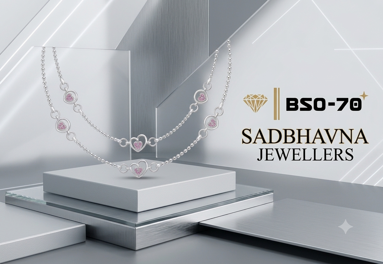 Beautiful Silver Payal for Women & Girls
